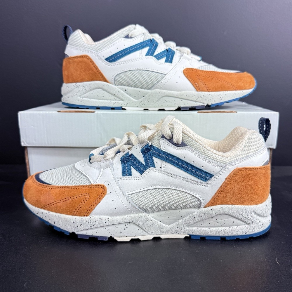 Karhu Fusion 2.0 Men's Size 8 Shoes Nugget Lagoon Brown Green Unisex‎ Sneakers